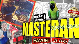 Download lagu FAKTA LAPANGAN❗️MATERI MASTERAN CUCAK HIJAU FAVORIT JURi mp3