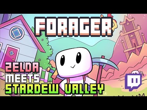 Ep 1 - Forager - beta gameplay (Zelda meets Stardew Valley)