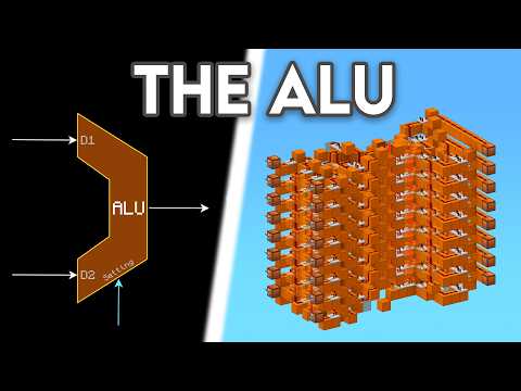 The Arithmetic Logic Unit - Let's Make a Redstone Computer! #2