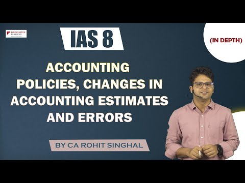 IAS 8-Accounting policies, changes in Accounting Estimates and Errors(in depth) by CA Rohit Singhal
