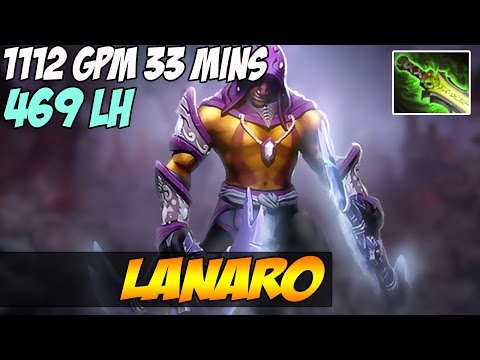 Lanaro 7500 MMR Plays Anti-Mage With Ethereal blade - Dota 2