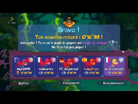 Rayman Legends | Pit Lums (D.C) in 16"88! 14/11/2022