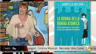 Gabriella Greison fa un monologo in chiusura del programma DiMartedì da Floris su La7