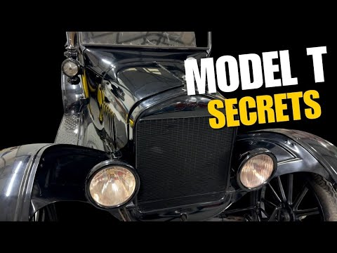 1924 Ford Model T Roadster: How to Drive it, How it Cools Itself with No Pumps, and other Secrets!