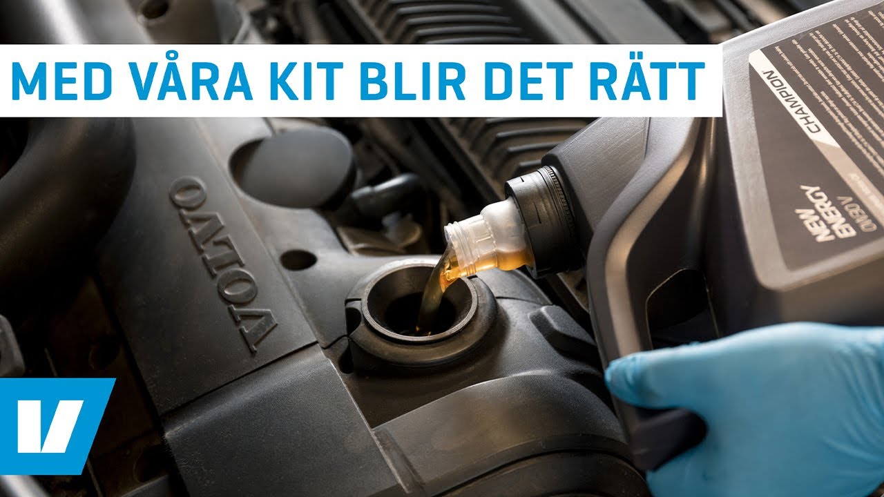 Motorolja & Servicekit till Volvo