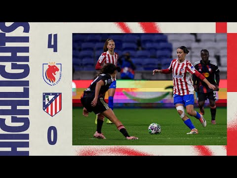 OL Lyonnes 4-0 Atlético de Madrid Femenino | HIGHLIGHTS, UWCL, MD6