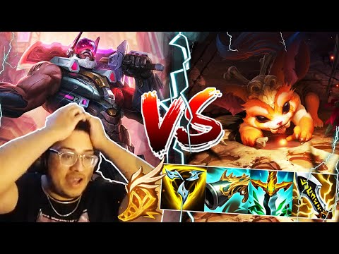 SOLARBACCA Gangplank Vs Gnar Top - NA Challenger