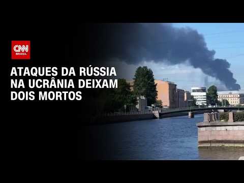 Ataques da Rússia na Ucrânia deixam dois mortos | AGORA CNN