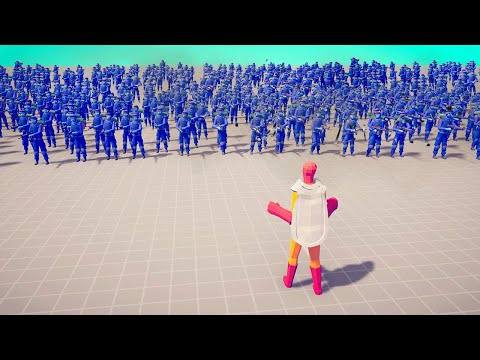 SAITAMA ONE PUNCH MAN 🥊 vs 🏹 200x EVERY RANGED / Totally Accurate Battle Simulator ( TABS )