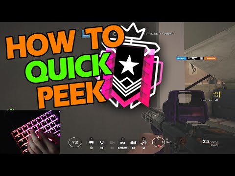 How to Quick Peek in Rainbow Six Siege (PC)