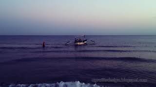 Beautiful Early Morning Scenery At The Beach Of Seririt Village, Buleleng, North Bali, Indonesia