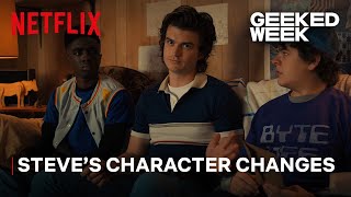 Stranger Things 4 | Steve Harrington Almost Died?! | Netflix Geeked Week
