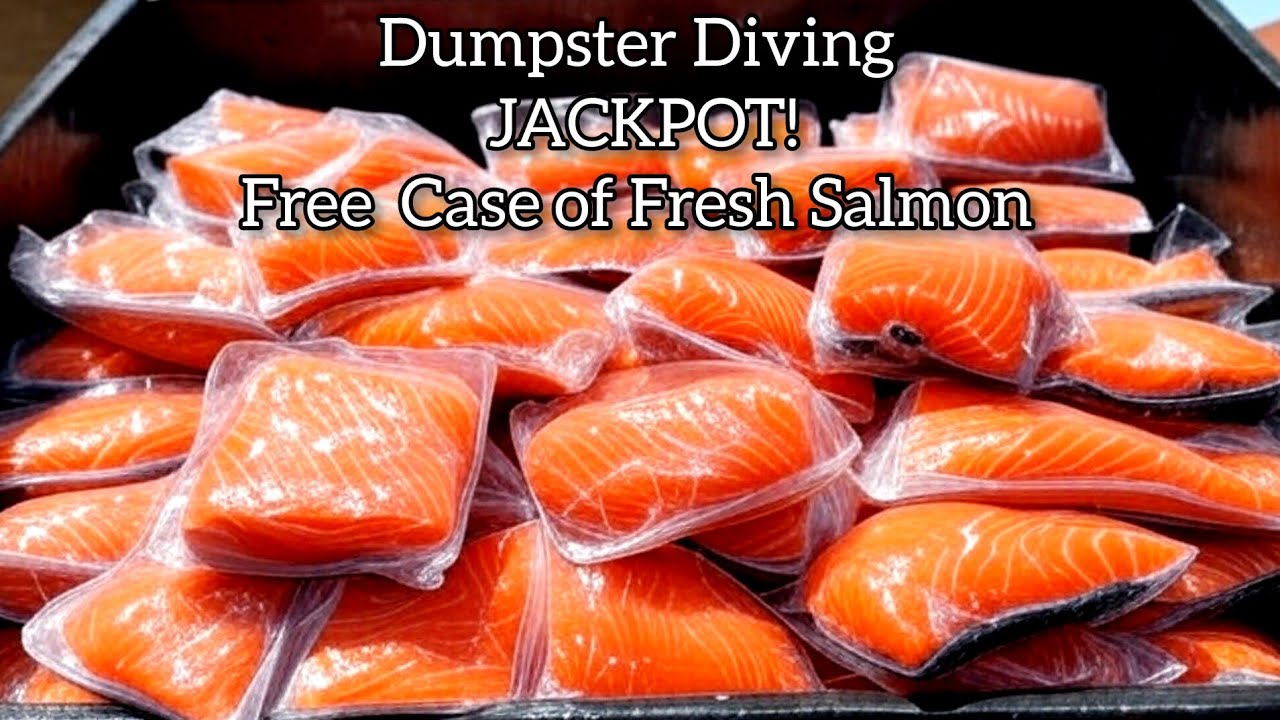 #dumpsterdiving2025 JACKPOT 15 Kilos na Fresh Salmon Naharbat