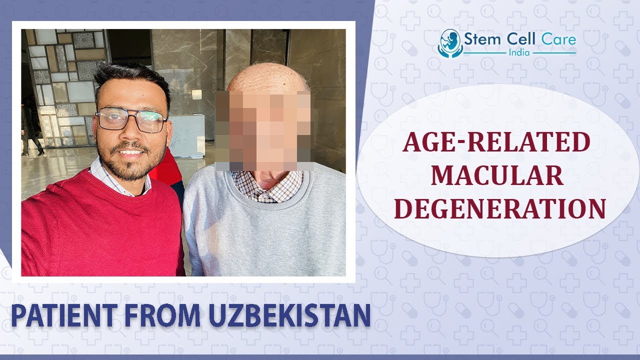 Patient with Age-related Macular Degeneration shares his experience at SCCI| Stem Cell for ARMD