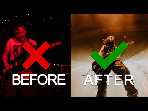 HOW TO PHOTOGRAPH A CONCERT WHEN THE LIGHTING SUCKS