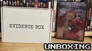 The Degenerates Limited Edition Evidence Box | Vile Video Productions (Unboxing)