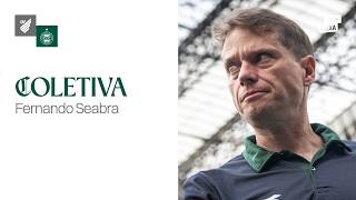 🎙️ COLETIVA | Athletico Paranaense 2x0 Coritiba | Entrevista com o técnico Fernando Seabra.