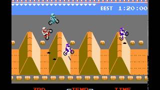 NES Game: ExciteBike (1984 Nintendo)
