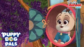 Guess Whose Got a Brand New Dog House Music Video | Playtime with Puppy Dog Pals | Disney Junior