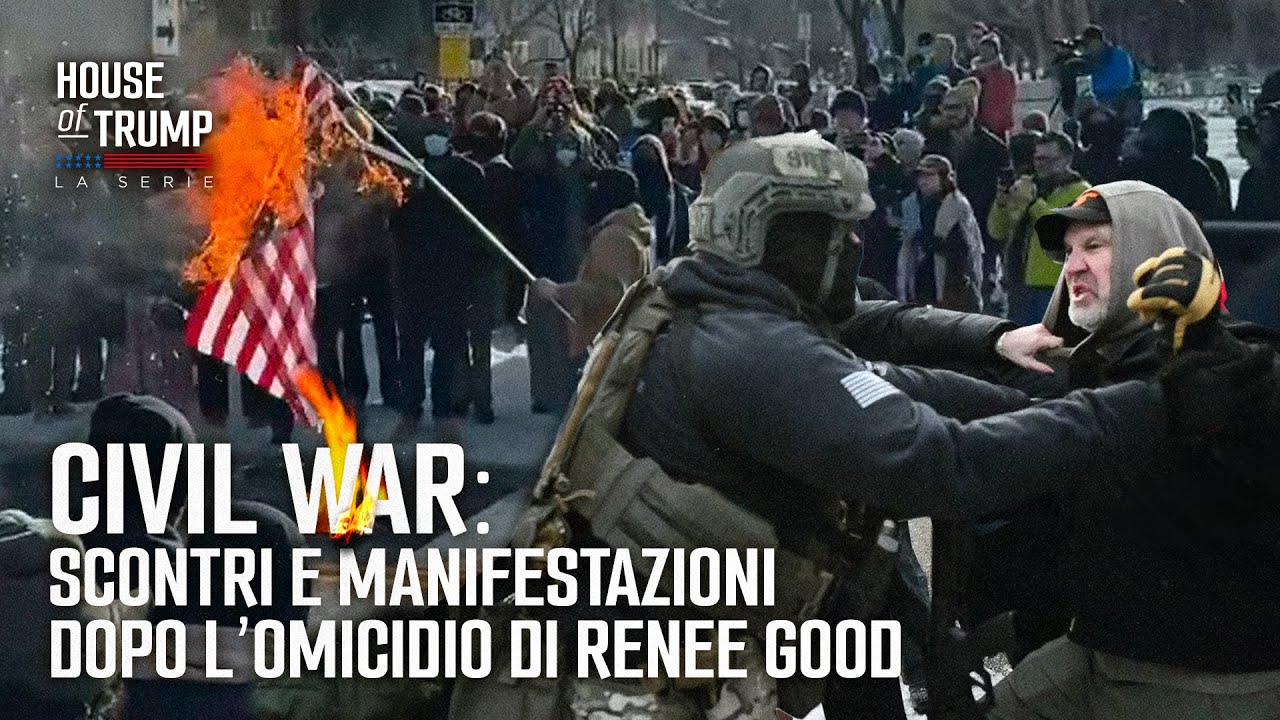 Civil war: scontri e manifestazioni dopo l’omicidio di Renee Good a Minneapolis 12 gennaio 2026