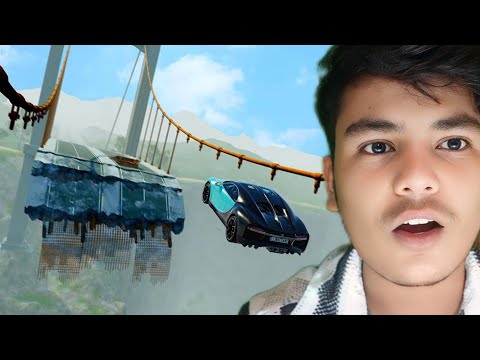 Bridge Jump AUDİ Cars Bump Impact Crash Falling from high - BEAM NG