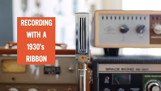 Video thumbnail for Recording With A 100 Year Old Microphone: Track #2 by Cole Picks Vintage