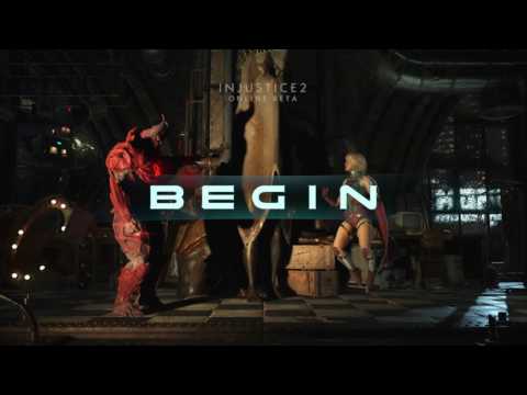 Injustice 2 Online Beta: Tekken Master (Atrocitus) vs HoneyBee (Supergirl)