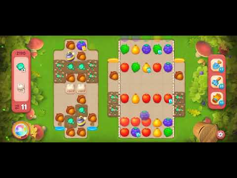 Gardenscapes Level 2190 [Hard Level] #androidgameplay #gardenscapesgame #tranding #powerseekers