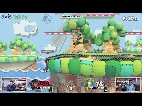 Smash Ultimate Tournament at Axis Replay June Week 2 Winner's Finals Kamikaze vs Choker