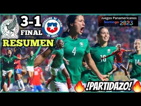 Mexico Women vs Chile Women 🔥 Pan American Games Highlights 🤯 What a match! Final 🇲🇽3-1🇨🇱 25.10.2023