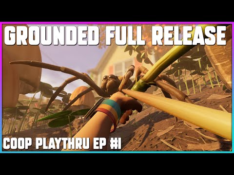 Grounded 1.0 🔴 Live Stream | Woah Difficulty Playthrough EP #1 - First time playing, lets do this