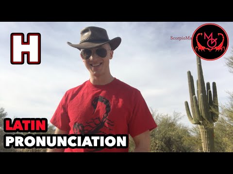 How to Pronounce Latin (Letter H) / De Latine Pronuntiando (H Littera)