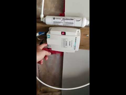 Flojet bottled water and Flojet accumulator tank