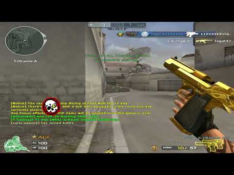 CROSSFIRE PHILIPPINES DUAL DESERT EAGLE ULTIMATE GOLD GAMEPLAY
