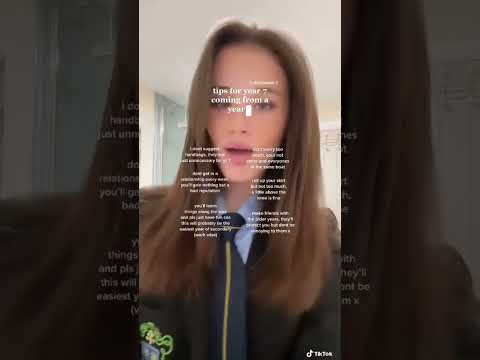 tips for  year 7👀 #lolabekka #aesthetic #tips #advice #school #year