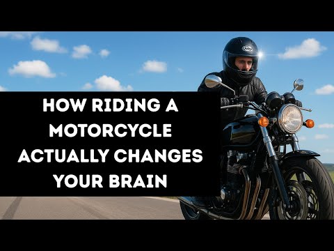 why riding a motorcycle feels like pure therapy?