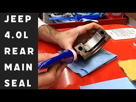 Wrangler 4.0L - Rear Main Seal and Oil Pan Gasket