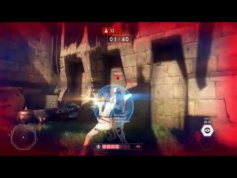 Star Wars Battlefront 2 Jedi Rey Dash and Mind Trick