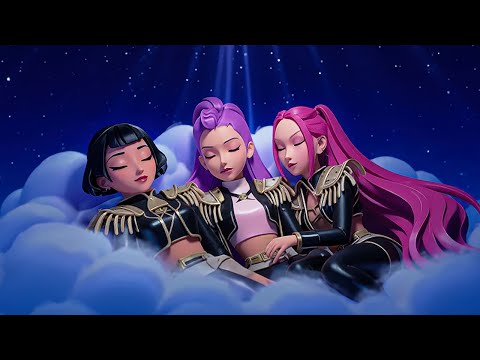 Fall Asleep in 3 Minutes with Rumi, Mira and Zoey from Huntrix 🌙 | Peaceful piano to Deep Sleep