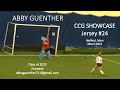 Abby Guenther CCG Highlights March 2021