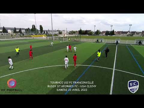 SAMEDI 23 AVRIL TOURNOI FC FRANCONVILLE U12 BUSSY ST GEORGES FC - USA CLICHY