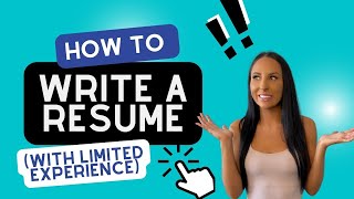 How To Write A Resume To Get Hired In A Role You Have NO EXPERIENCE!