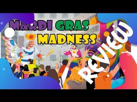 Mardi Gras Madness Review--Board Game Review