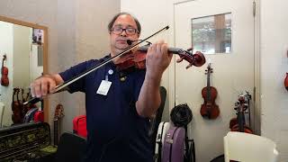 Video thumbnail for Sound test of the Neumann MCM 114 mic by Duane Padilla - Violin