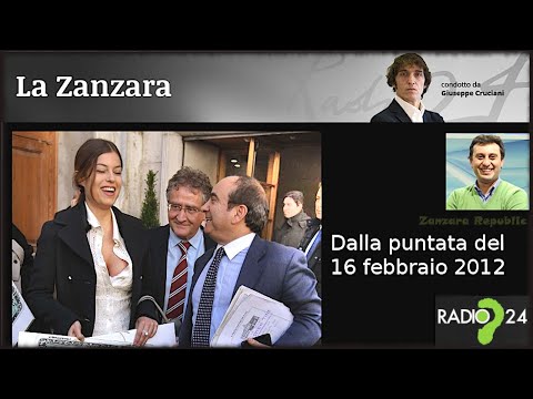 Domenico Scilipoti e Sara Tommasi - La Zanzara 16.2.2012