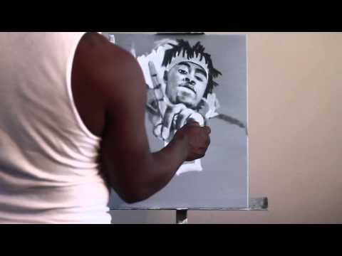 Wave Chapelle | Go Out and Get (produced by JonRah & Manny Beats) Painting by @Louisianafame