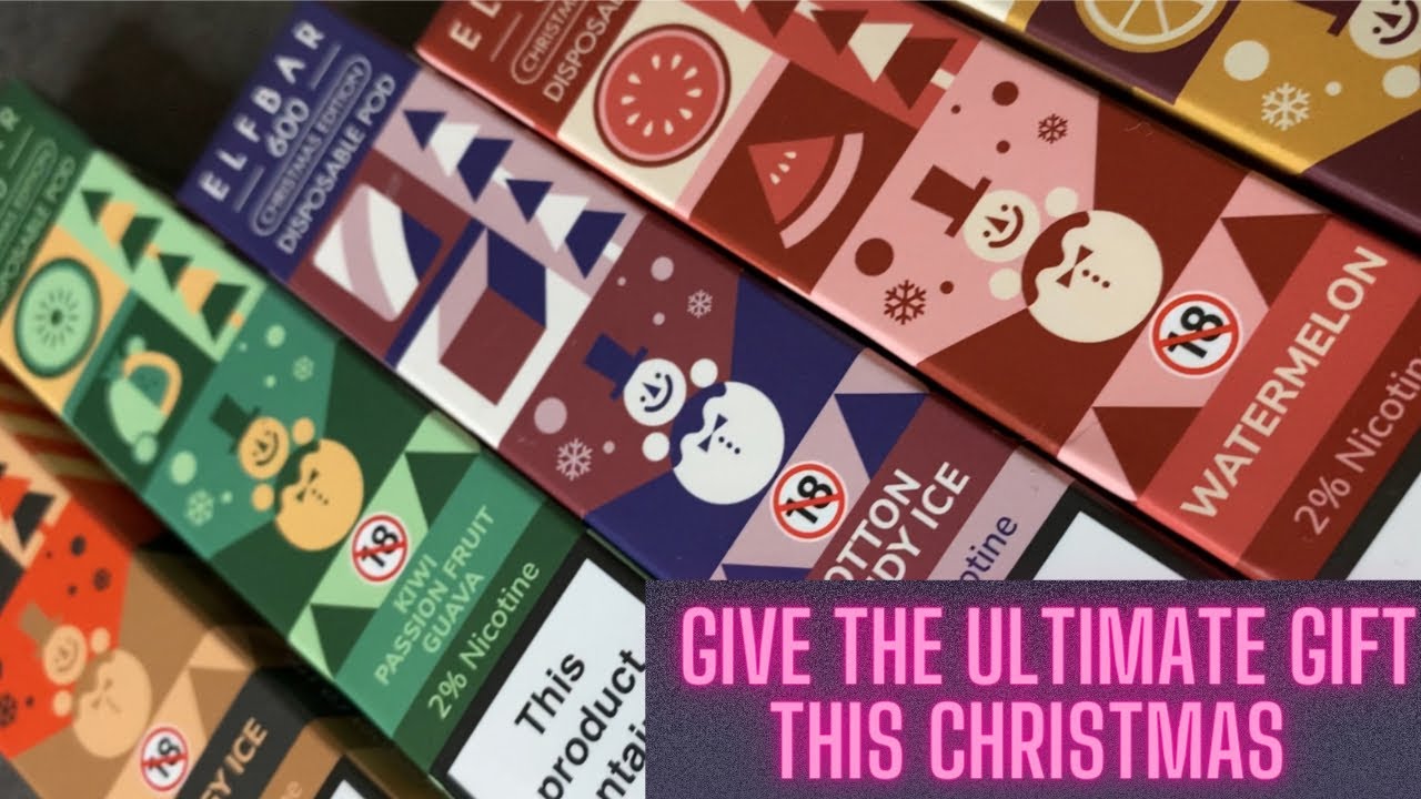 Watch video CHRISTMAS EDITION ELFBAR - GIVE THE ULTIMATE GIFT THIS CHRISTMAS Now CHRISTMAS EDITION ELFBAR - GIVE THE ULTIMATE GIFT THIS CHRISTMAS