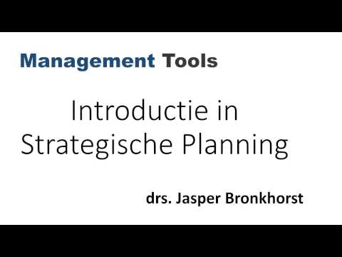 , title : 'Introductie in Strategische Planning'