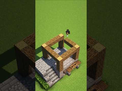 Minecraft Easy Starter House 🏡 #minecraft