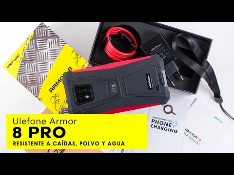 Ulefone Armor 8 Pro el equipo que es resistente al agua, caidas y polvo